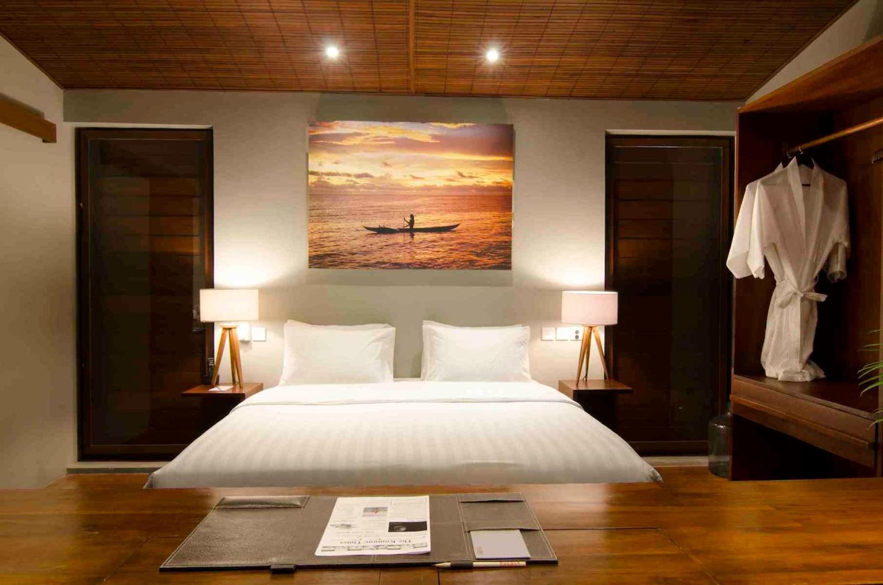 Hotel Komune And Beach Club Bali Керамас Екстериор снимка